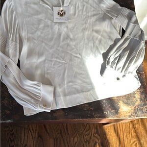 Marie Oliver Cullen Blouse NWT Size S Glacier